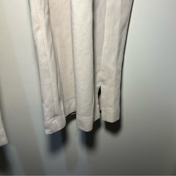 Old Navy Dynamic Fleece High-Rise Wide Leg Breathable Cream Sweatpants Size XXL - Picture 3 of 8